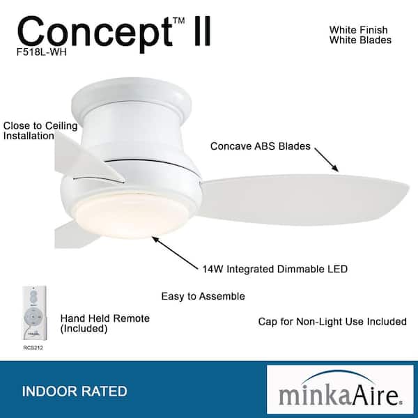 3-speed Fan Remote With Receiver Minka-Aire RCS223L Handheld Remote ...