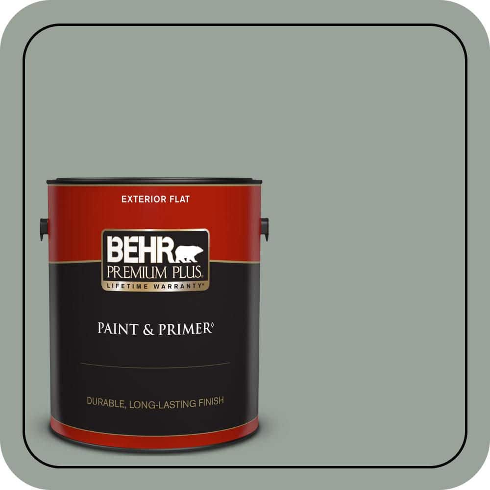 1 gal. #N410-4 Natures Gift Flat Exterior Paint & Primer price history on PriceWatchPro