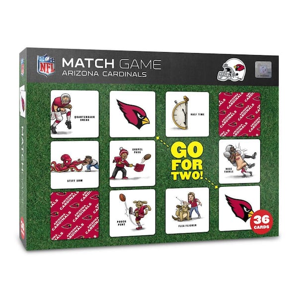 NFL Arizona Cardinals Licensed Memory Match Game