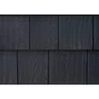 6-1/2 in. x 60-1/2 in. Rustic Slate Engineered Rigid PVC Shingle Panel 5 in. Exposure (24-Per Box)