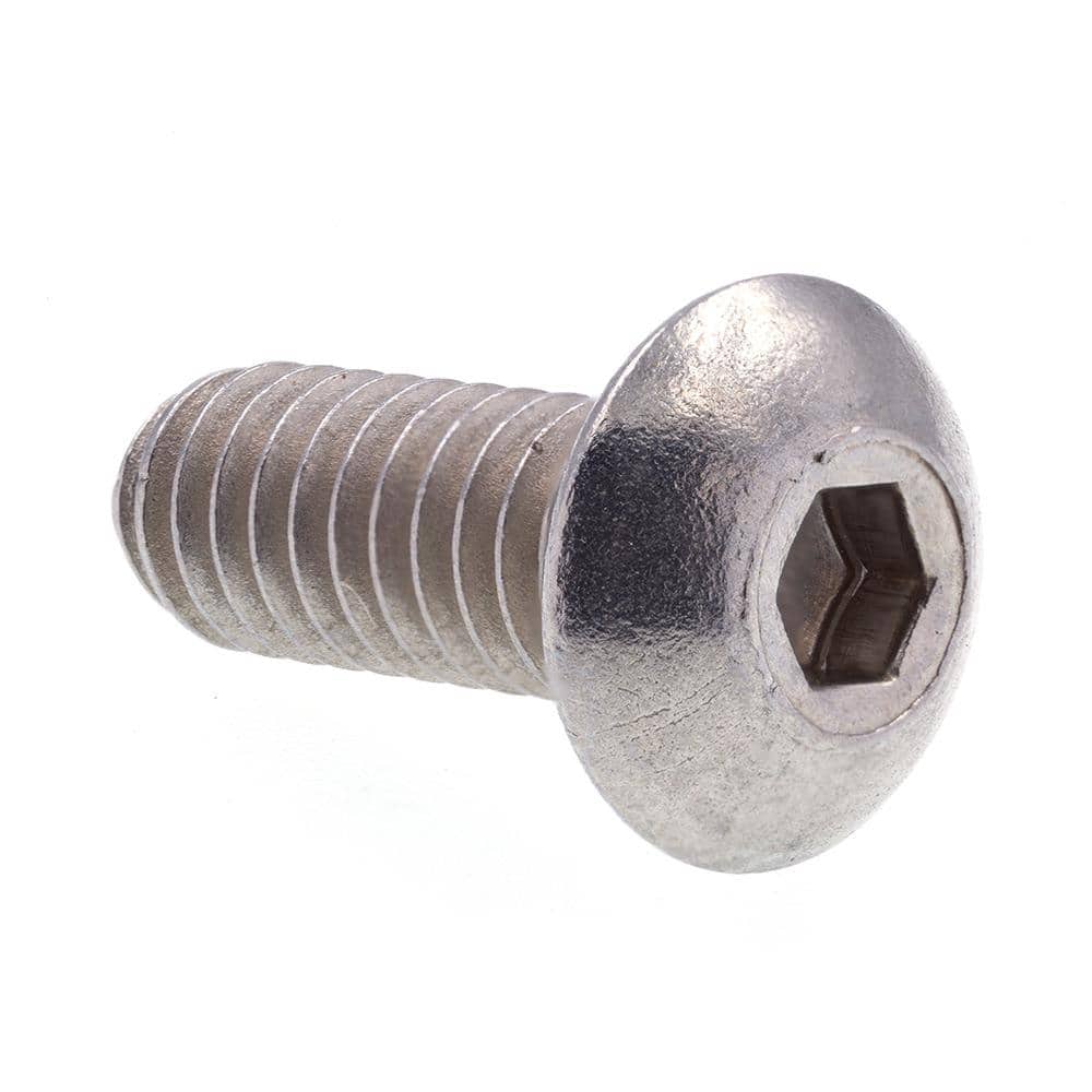 Nice New18-8 Stainless Button Head Hex Cap Screws 8-32 x 3/4" 25 pieces 