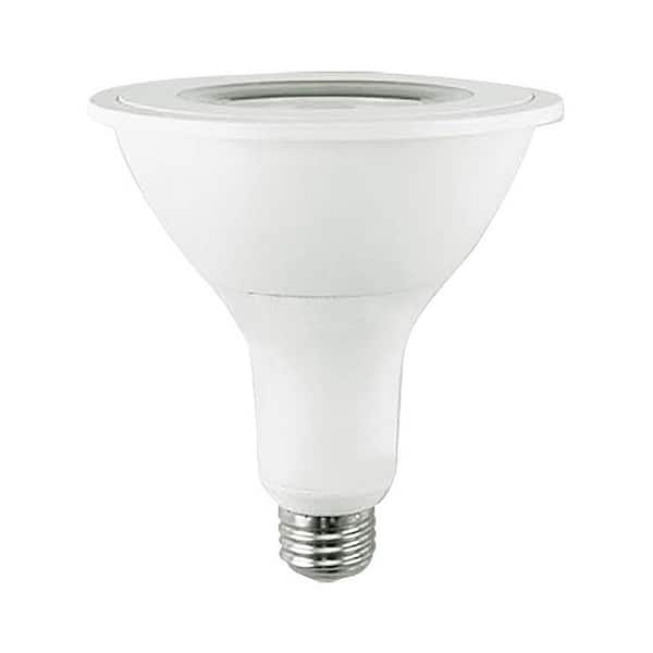 EcoSmart 90-Watt Equivalent PAR38 Dimmable Flood LED Light Bulb Bright White