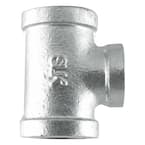 3/4 in. x 1/2 in. x 3/4 in. Galvanized Iron Reducing Tee