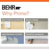 BEHR PREMIUM 1 qt. #OR-W15 Sleek White Semi-Gloss Enamel Interior/Exterior  Cabinet, Door & Trim Paint - Yahoo Shopping