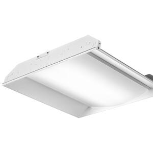 Lithonia Lighting 4-ft 6000-Lumen Adjustable-Lumen Cool White LED  Wraparound Light in the Wraparound Lights department at