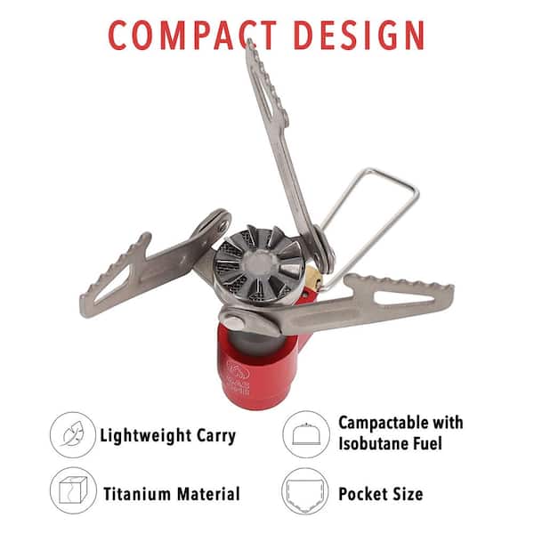 Camping Camp Stove Backpacking Stoves Pocket Rocket Backpack Portable Fuel Burne