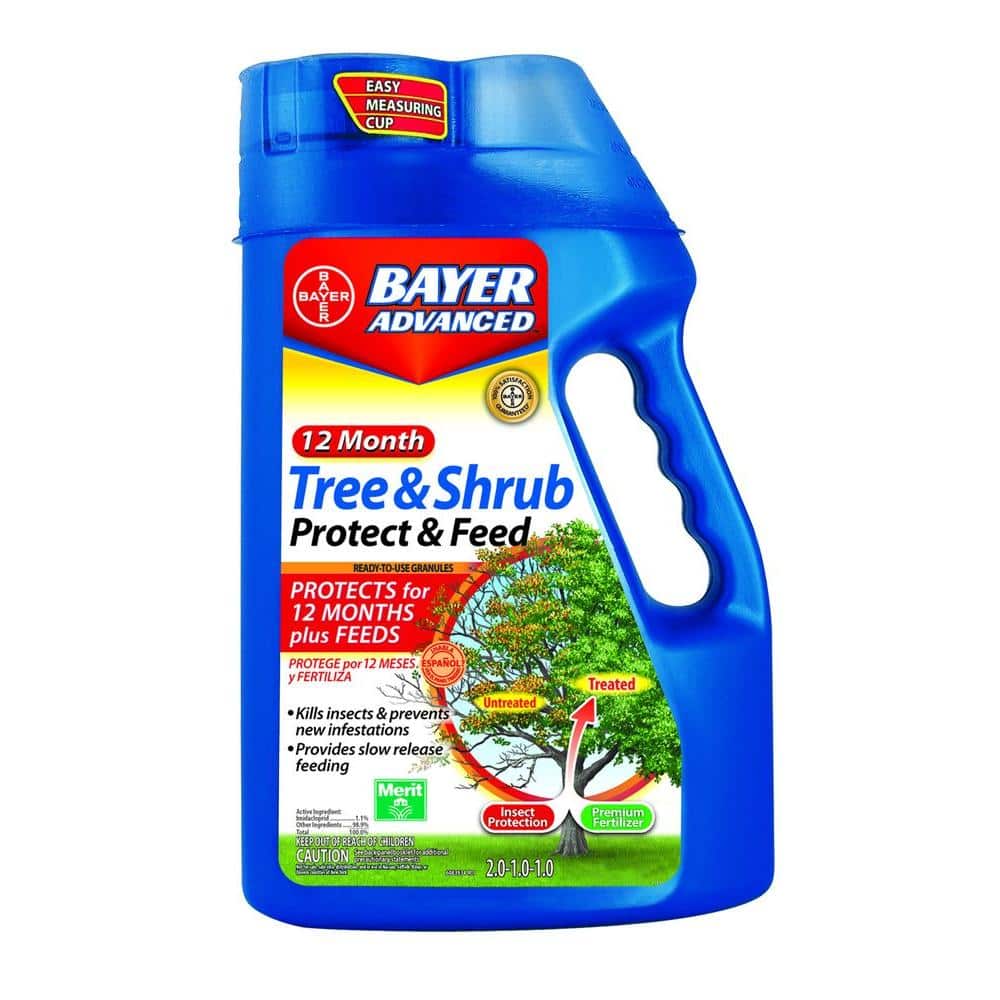 Bayer Advanced 12 Month Tree and Shrub Protect and Feed Granules 701600 ...