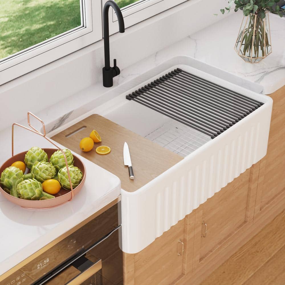 Double Sink Shelf, Storage Space,Farmhouse Counter, Suitable For Kitchen  Under-Cabinet Storage, Suitable For Bathroom Sliding Basket Storage Bag