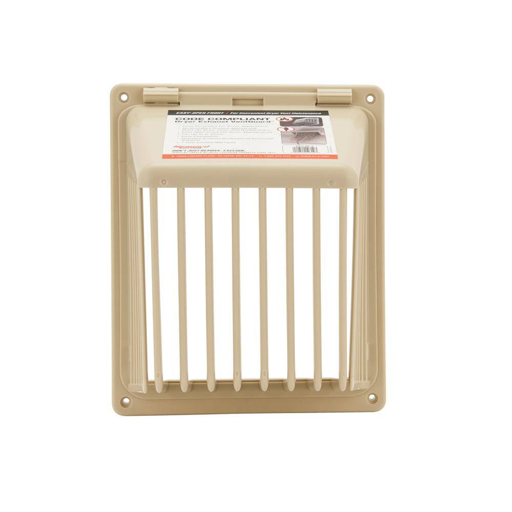 16.9 in. Tan Code Compliant Plastic Dryer Exhaust VentGuard (6-Piece) Pro Pak price history on PriceWatchPro