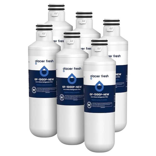 LT1000PC Refrigerator Water Filter Replacement For LG，6-Pack