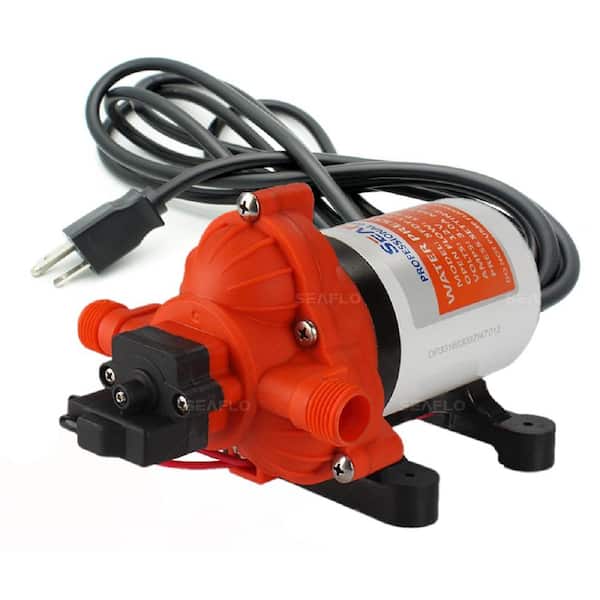 SEAFLO 115-Volt 3.0 GPM 0.18 HP Water Pressure Diaphragm Pump