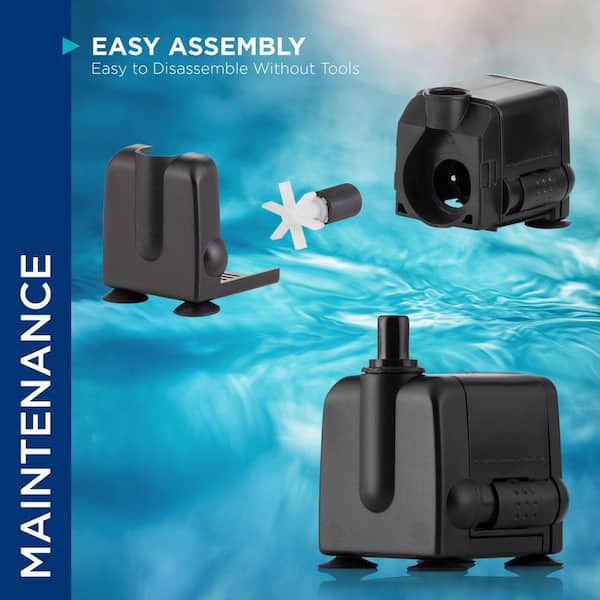 pondphuwin permpoon セット Amazon.com: VIVOHOME 660 GPH Submersible Pond Filter Pump Fountain