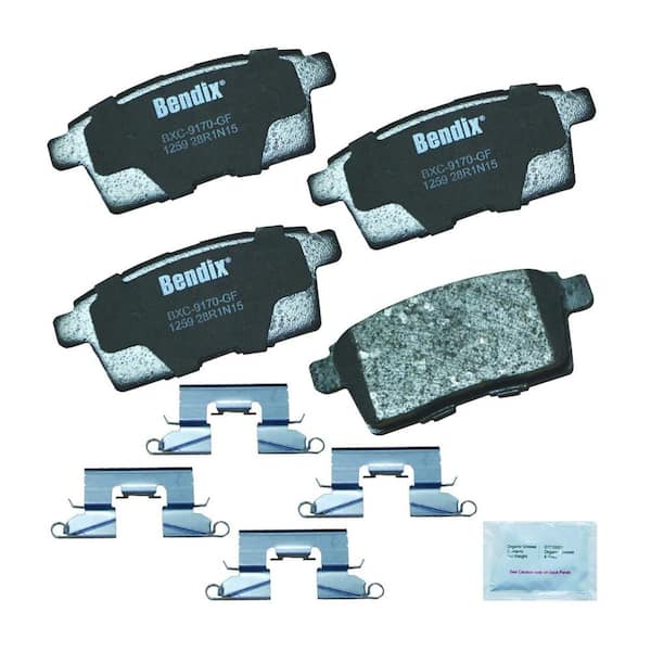 Bendix Premium Copper Free Disc Brake Pad Set 2004-2007 Ford Freestar 3.9L 4.2L