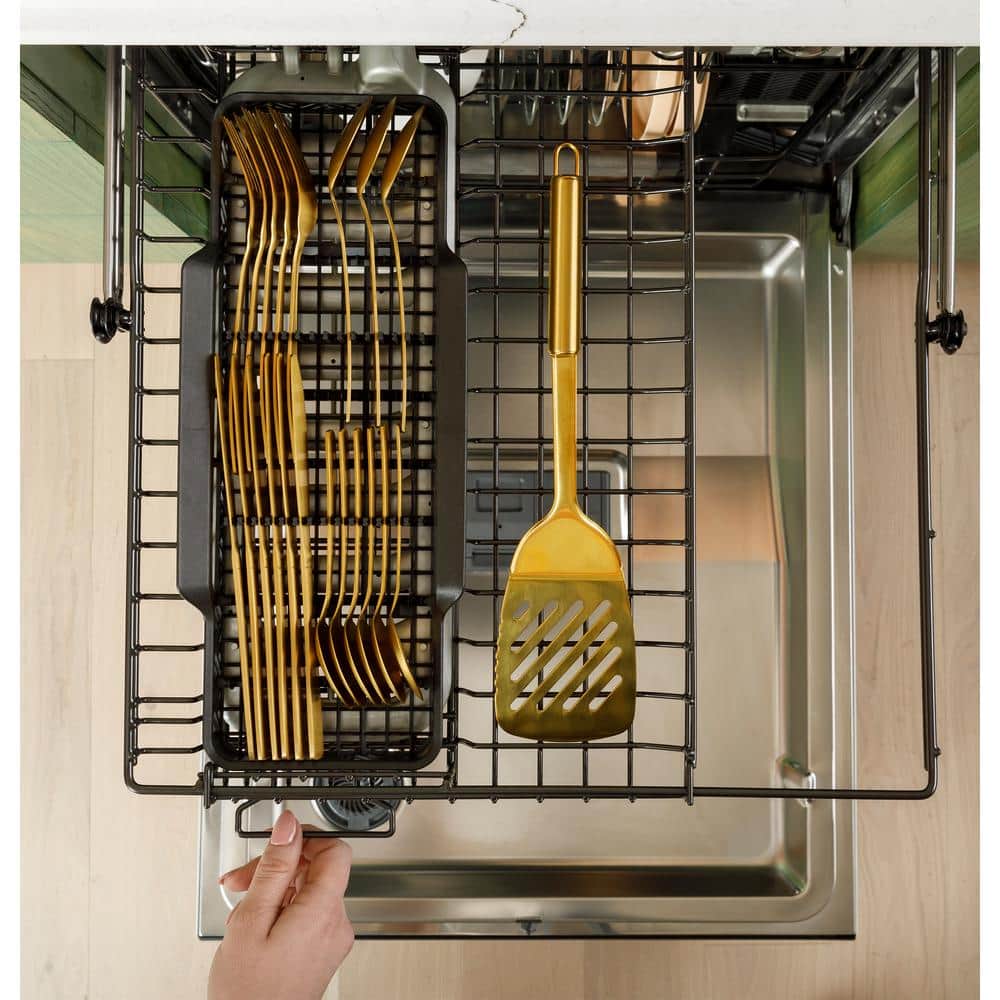 Matte White Smart Stainless Steel Built-In Dishwasher