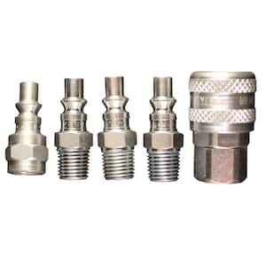 1/4 in. NPT A-Style Coupler and Plug Fitting Kit