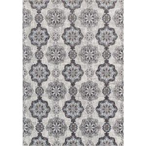 Sweet Gray 8 X 10ft. Indoor Area Rug