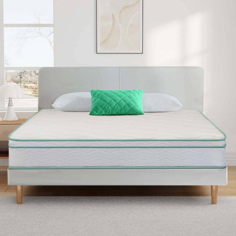 Twin Size Medium Feel Foam Innerspring 10 in. Hybrid Mattress