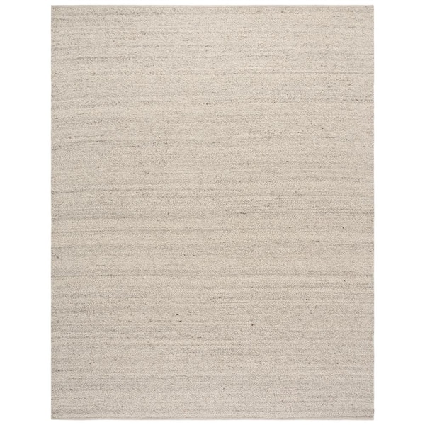 Natura 8 ft. x 10 ft. Taupe/Gray Solid Distressed Area Rug