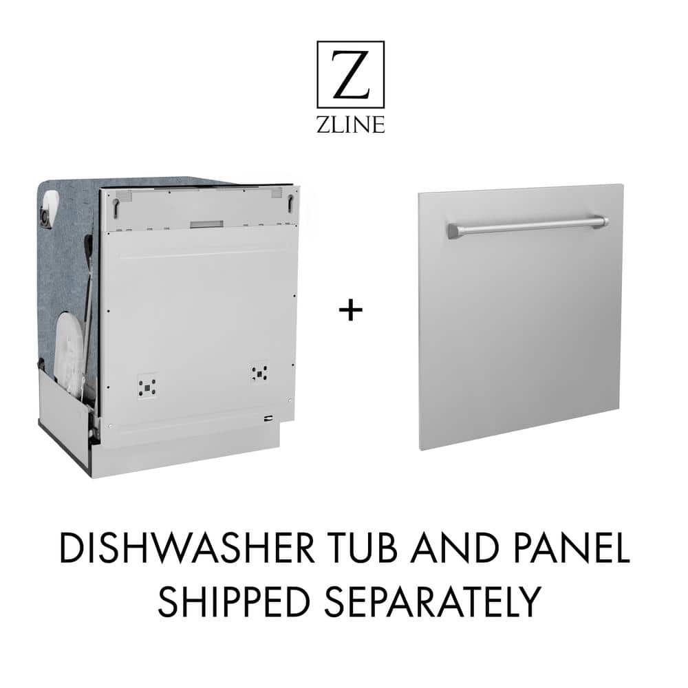 24" Panel Ready Stainless Steel Tub Dishwasher with Top Control