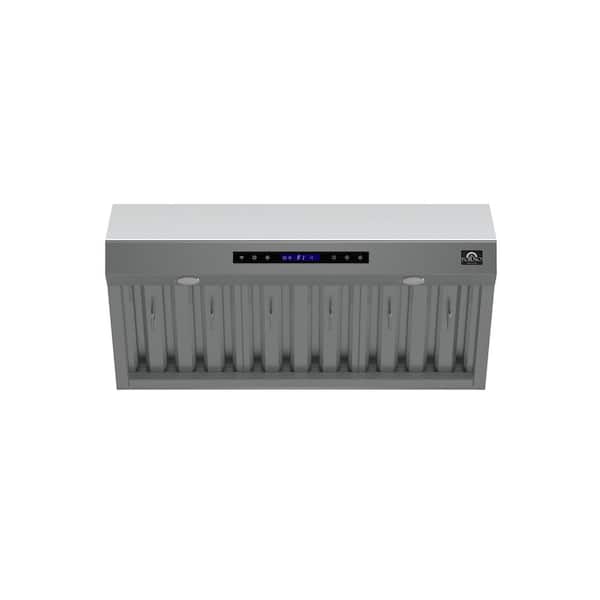 Palazzo 36 in. Ducted Wall Mounted Range Hood in Stainless Steel, 500 CFM
