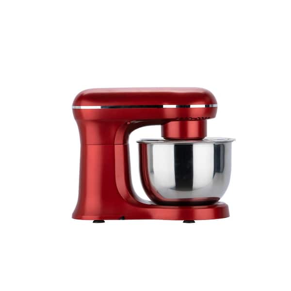 Retro 4.5-Liter 8-Speed Stand Mixer in Red ESTM020-RED - The Home