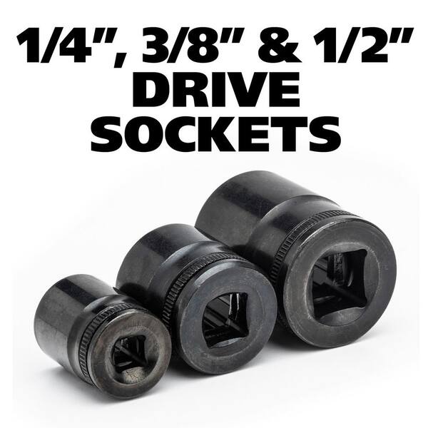 Husky - 1/4 in., 3/8 in. and 1/2 in. Drive 100-Position Universal SAE and Metric Mechanics Tool Set (105-Piece)