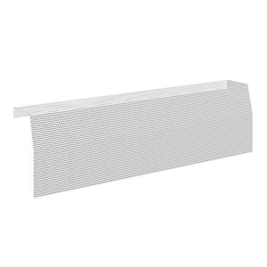 Premium Series 2 ft. Galvanized Steel Easy Slip-On Baseboard Heater Cover in White