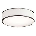 Prime 20 in. Oil Rubbed Bronze Integrated LED Flushmount Light