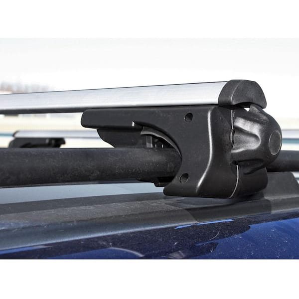 Universal up to 50" OPEN BOX Apex Side Rail Mounted Aluminum Roof Cross Bars