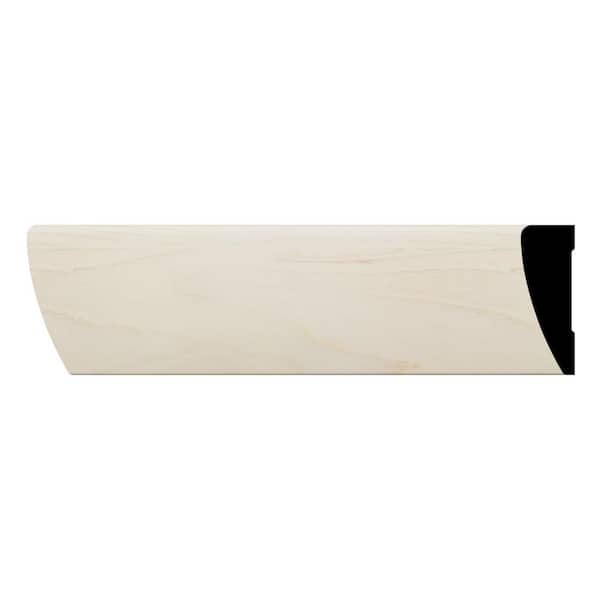 WM52 0.69 in. D x 2.25 in. W x 96 in. L Wood (Maple) Modern Casing Moulding