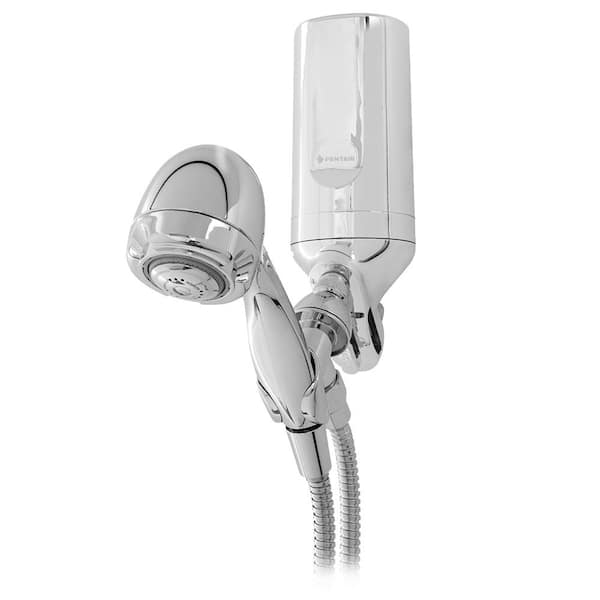 PENTAIR 3-Stage Premium Shower Filter with 5 ft. Wand Combo