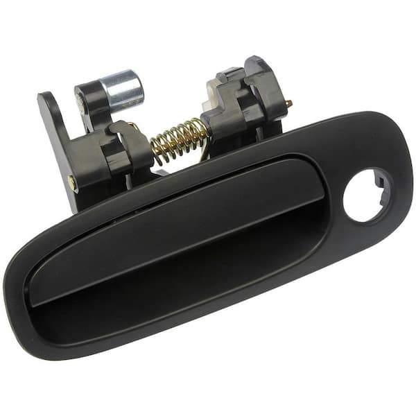 Unbranded Exterior Door Handle Front Left Smooth Black 1998-2002 Chevrolet Prizm 1.8L