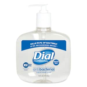16 oz. Light Floral Scent Antibacterial Liquid Hand Soap for Sensitive Skin, Pump (12-Pack)