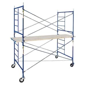 10 ft. x 4 ft. Steel Scaffolding Cross Brace Stabilizer to Increase Scaffold Tower Load Capacity, 8-Pack