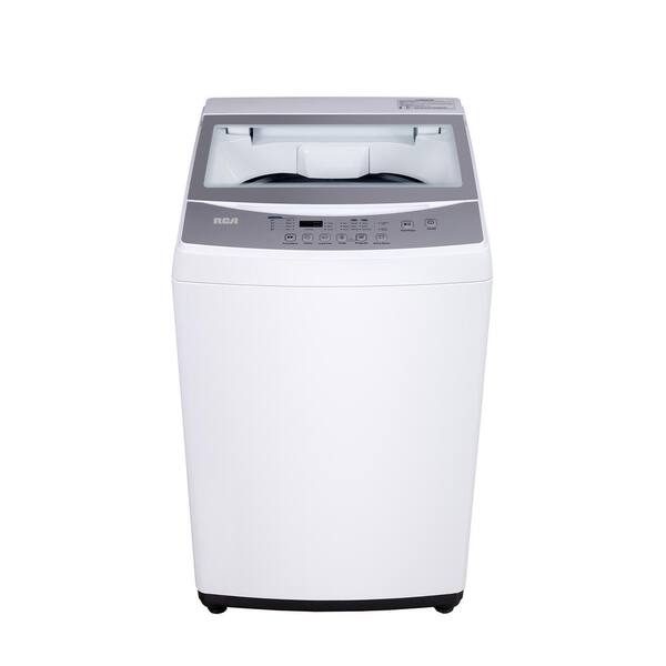 Rca 21 5 In W 2 0 Cu Ft Portable Top Load Washing Machine In White Rpw210 C The Home Depot