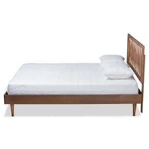 Sora Ash Walnut King Platform Bed