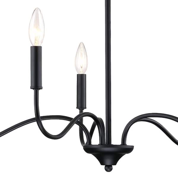 Cordelia Lighting Cordelia Lighting 5-Light Matte Black