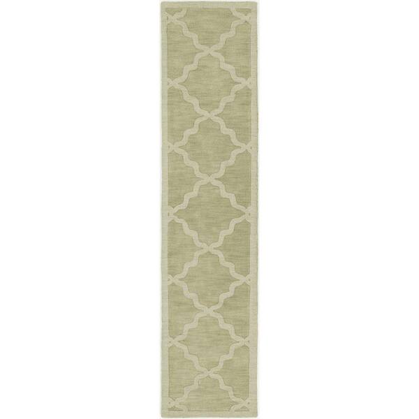Artistic Weavers Central Park Abbey Moss 2 ft. x 10 ft. Indoor Runner Rug