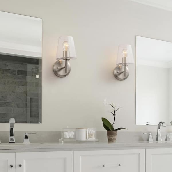 Lakeview 3-Light Vanity Light - Clear Shade