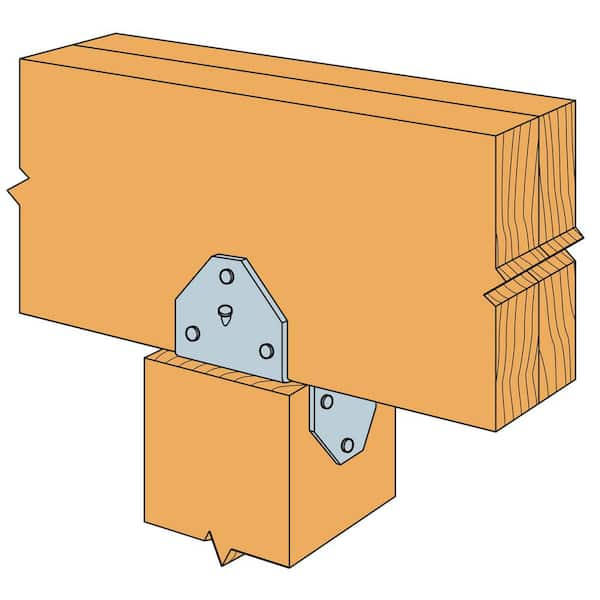 Simpson Strong-Tie BCS Galvanized Post Cap For Double 2x