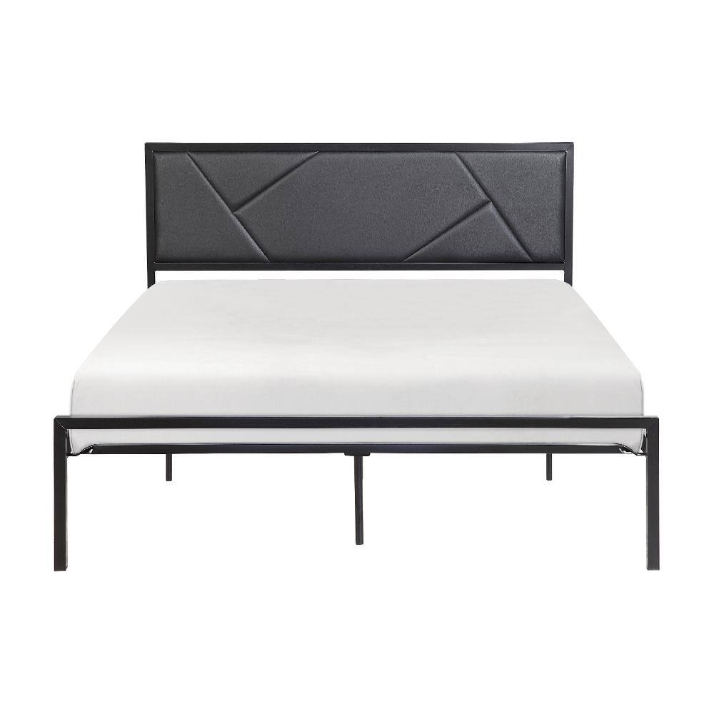 Crofton Gunmetal Metal Frame Full Platform Bed