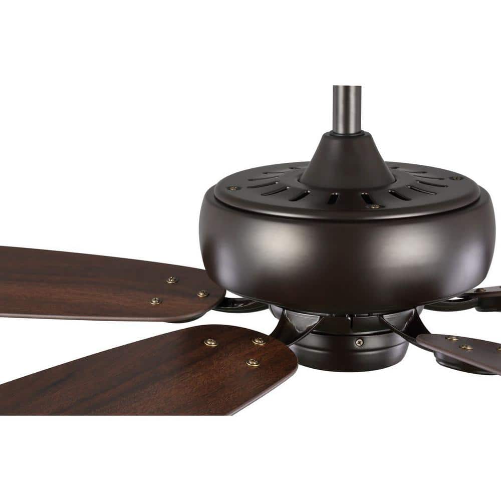 Edgefield 52" Bronze Ceiling Fan with Reversible Blades