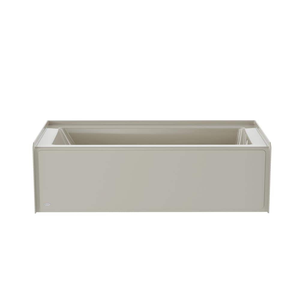 PROJECTA 66 in. x 32 in. Skirted Whirlpool Bathtub with Heater with Right Drain in Oyster -  JACUZZI, RB35969