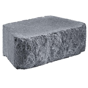 Aspen 11.6 in. x 4 in. x 7 in. Charcoal Concrete Retaining Wall Block (140-Piece Pallet)
