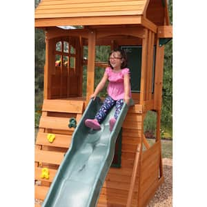 Ridgeview Deluxe Clubhouse Wooden Swing Set