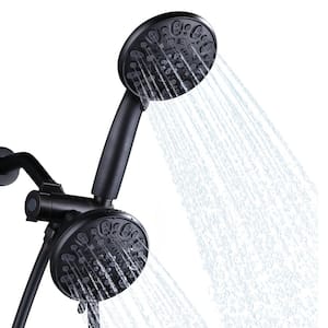 7-Spray 1.75 GPM 4.5 in. Wall Mount Handheld Shower Head in Oil Rubbed Bronze