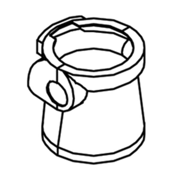 DOMETIC Pedestal Cover Kit for 906/510 Series Portable Toilets - Bone