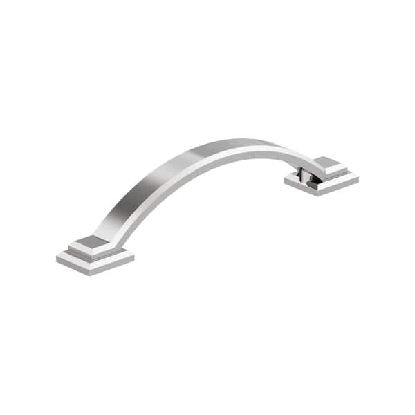 Amerock Sheffield 3-3/4 in. Center-to-Center Traditional Polished Chrome Arch Cabinet Pull