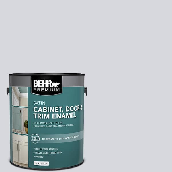 1 gal. #MQ3-59 Will O the Wisp Satin Enamel Interior/Exterior Cabinet, Door & Trim Paint