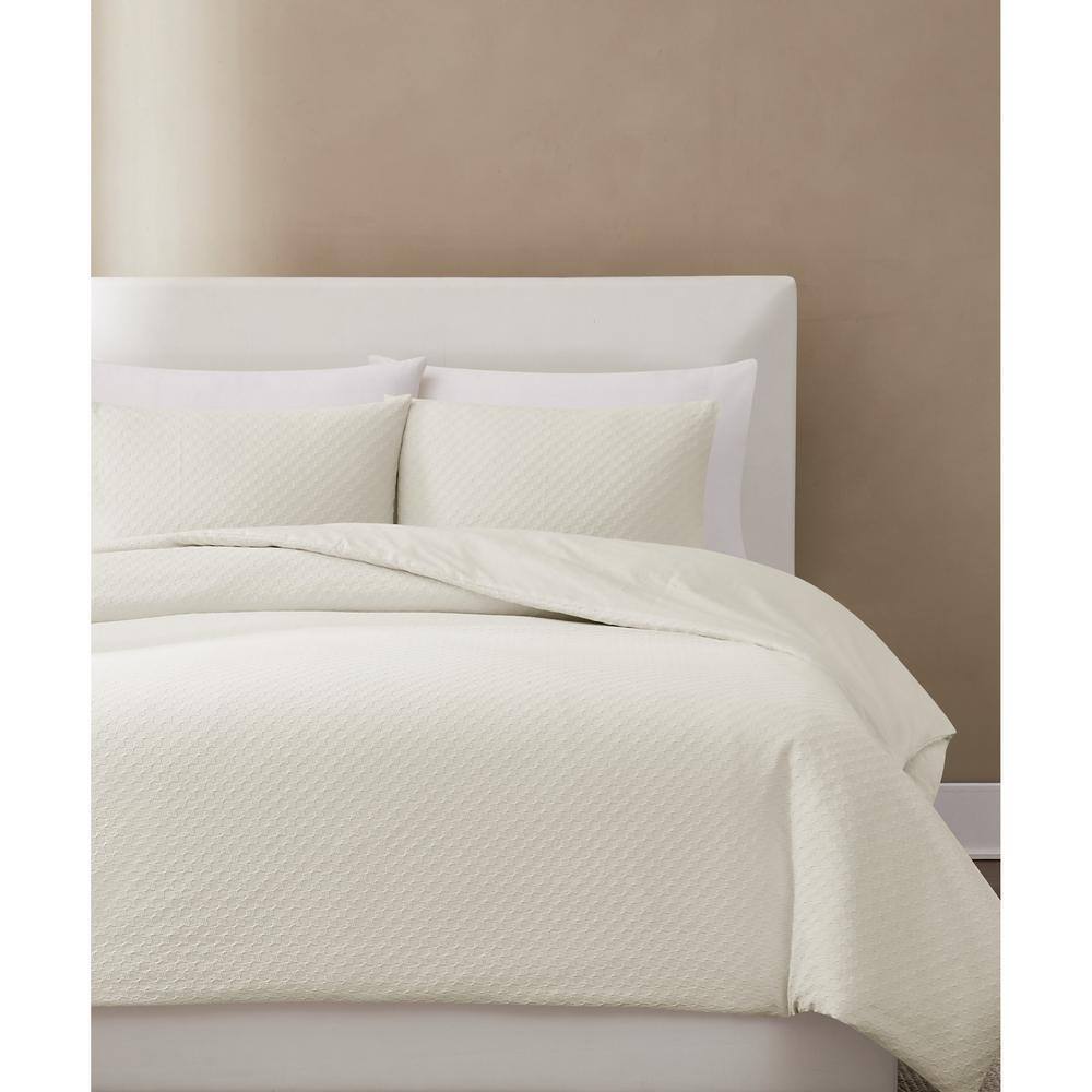 King Cream Cotton Down Alternative Comforter Set